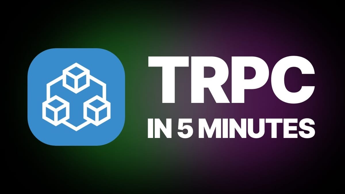 API进化论II:使用tRPC快速创建端到端类型安全API